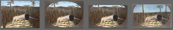 18. Most likely alteration sequence of the transformation of "Urang Creek" into "Mrs Fraser"