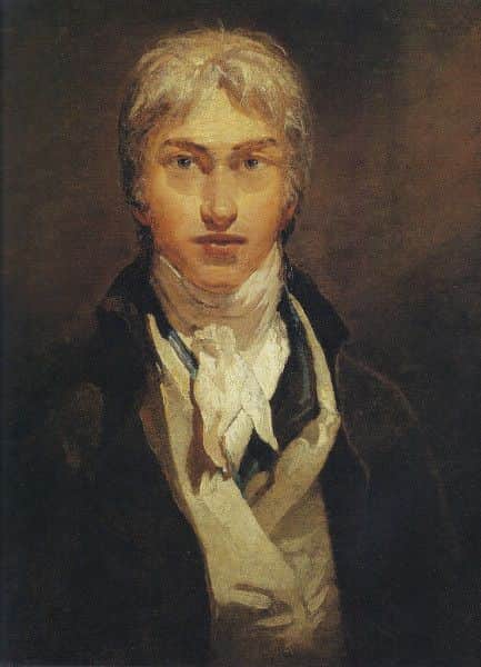 JMW Turner, Self Portrait, 1799, age 24