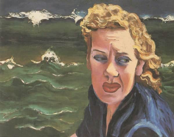 Albert Tucker, "Portrait of Joy Hester", 1983