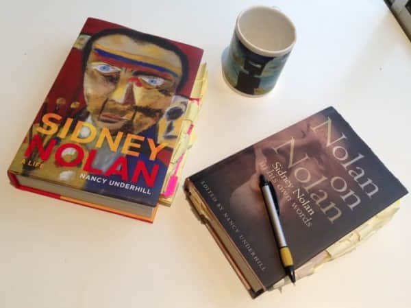 Dr Underhill's two Nolan texts earmarked for research