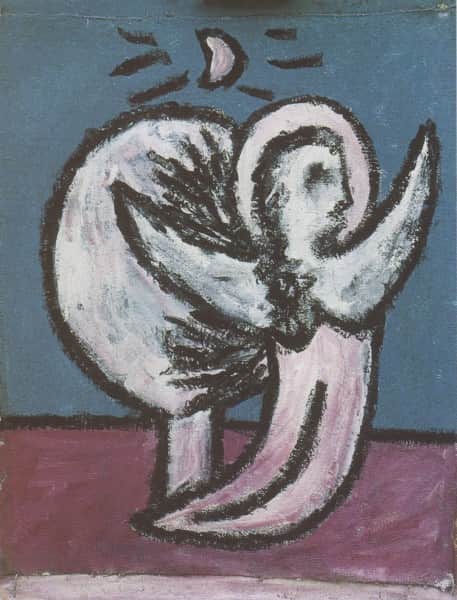 Sidney Nolan, "Angel and Tree", 1941