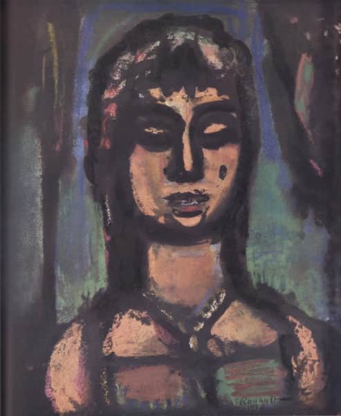 Georges Rouault, "Odalisque", reproduced in 'Art in Australia', Jun 1941, p. 29