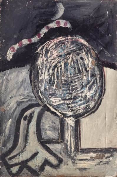 Sidney Nolan, untitled (Round tree), c. 1941, AGNSW collection