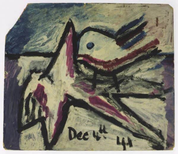 Sidney Nolan, ("Bird and Angel"), 1941, private collection