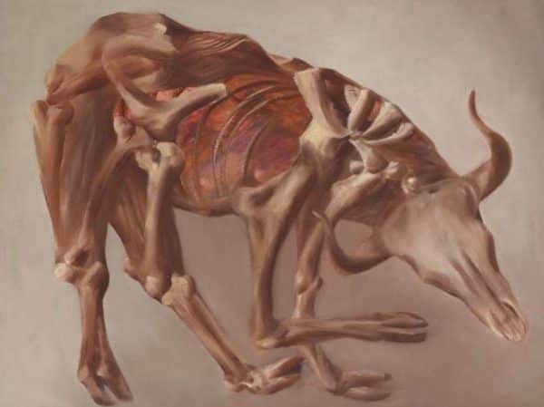 Sidney Nolan, "Drought Skeleton", 1953, collection AGNSW